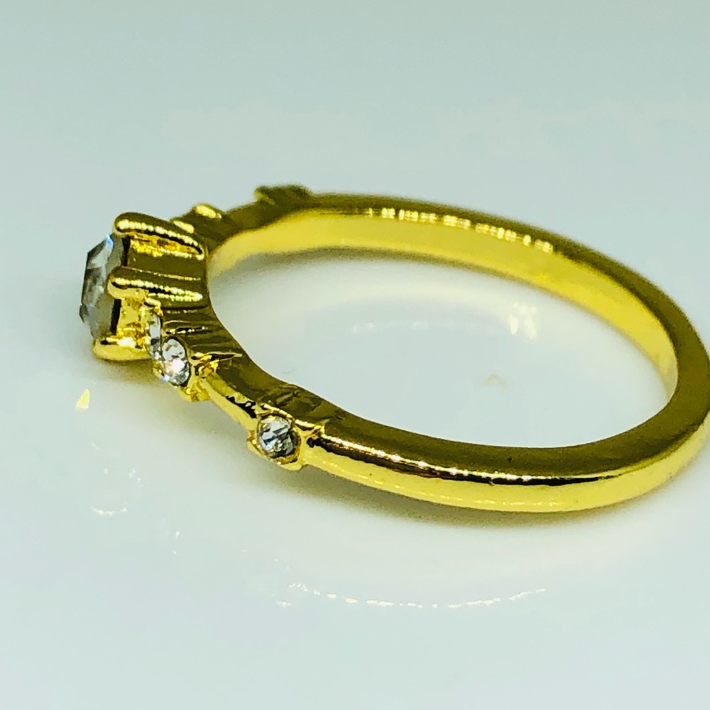 18kyellow Gold Filled Petite Stackable Ring - image 6